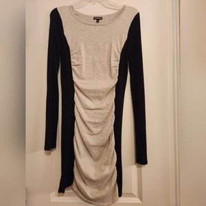 Black and silver dress